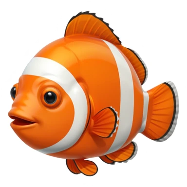 clown fish sticker