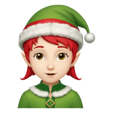 Christmas Elf sticker