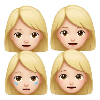  prompt เพื่อสร้างเป็นกริด 9 ภาพสร้างอิโมจิขนาด 1:1 ในสไตล์Yuru-Chara style บนภาพเดียวขนาด 16:9 โดยจัดวางแบบไม่มีส่วนไหนทับกัน มีขอบขาวแบบสติกเกอร์ ดังนี้
1) เด็กผู้หญิงหน้ายิ้ม 2) เด็กผู้หญิงน่ารักๆทำหน้าเบื่อโลก 3) เด็กผู้หญิงหน้าร้องให้ แบบน่ารักๆติดงอแง  sticker