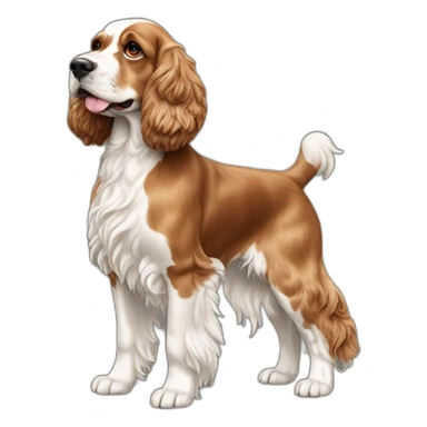 Dog-english-cocker-spaniel-full-body sticker