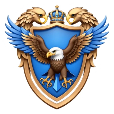 Hogwarts Ravenclaw crest Eagle sticker