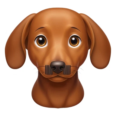 weiner dog  sticker
