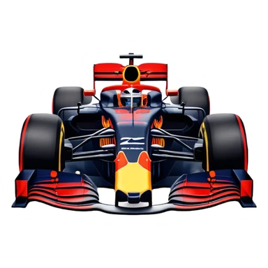 Max Verstappen F1 Car sticker