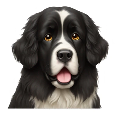 Landseer Newfoundland  sticker