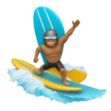 Un pâtissier qui surf sticker