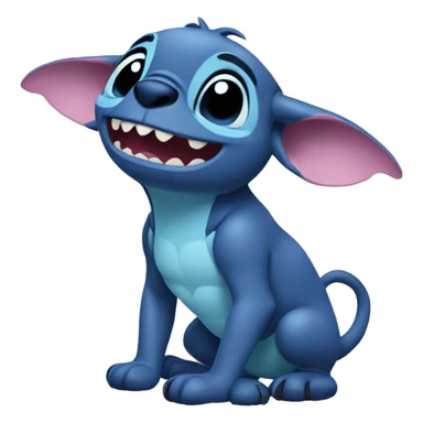 loving stich sticker