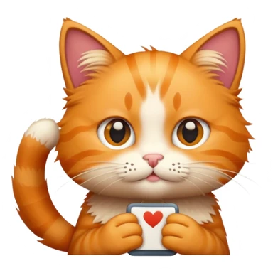 cat holding idk sign  sticker