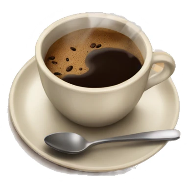 vintage brown  tray with coffee cup sticker