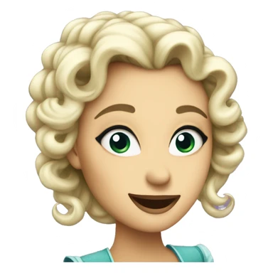 Galinda from wicked  sticker