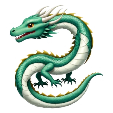 Haku the dragon from “Spirited Away” sticker