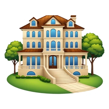 casa lujosa y bonita sticker