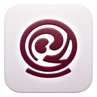 Zen data Burgundy color sticker