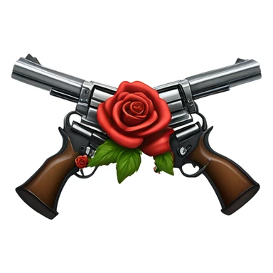Logo of guns and roses sticker