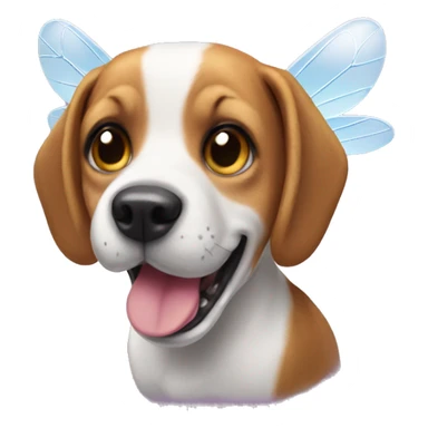 Tooth fairy beagle  sticker