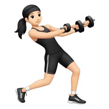 Workout band sticker
