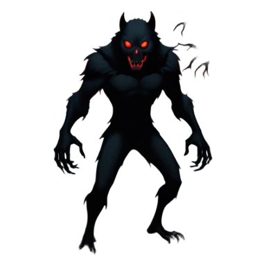 Icon for Horror Movies: A chilling collage with a monstrous werewolf or vampire, dark silhouettes, eerie graveyards, and creepy elements like spiders and tombstones. Ghostly fog surrounds, with a blood-red moon in the sky. The atmosphere is unsettling, eerie, and haunting. Transparent background. sticker