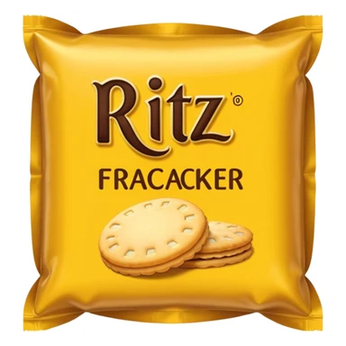 ritz cracker package sticker