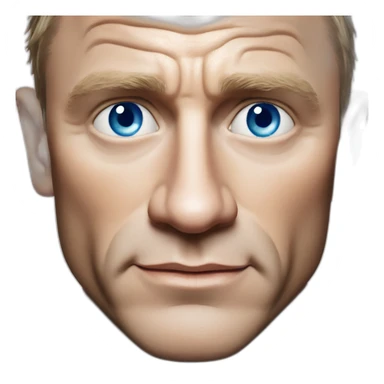 daniel craig blue eyes sticker