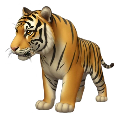 Guerrero tigre sticker