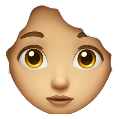 Sad toddlers sticker