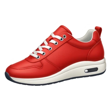 a pair of sneakers: rojos sticker
