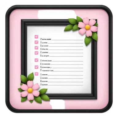 create an exam page make it aaesthetic and girly in pink  sticker