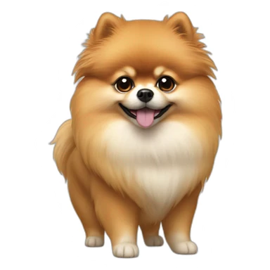 dwarf-pomeranian sticker