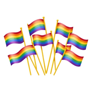 all the gay flags sticker
