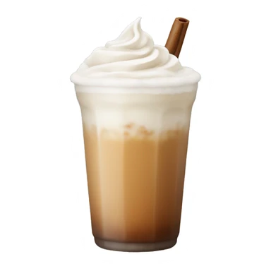 iced chai latte with cold foam sticker