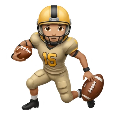 tackling emoji for a defender sticker