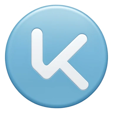 light blue circle  with white check mark in the middle  sticker