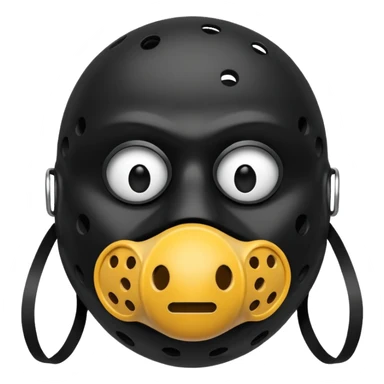 Fart mask sticker