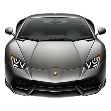 an emoji of a lamborghini sticker