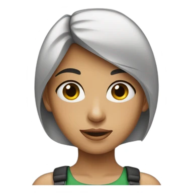 Girl with palestine face masc sticker