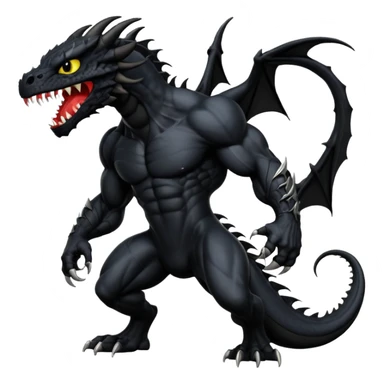Venom-Toothless-fusion (full body) sticker
