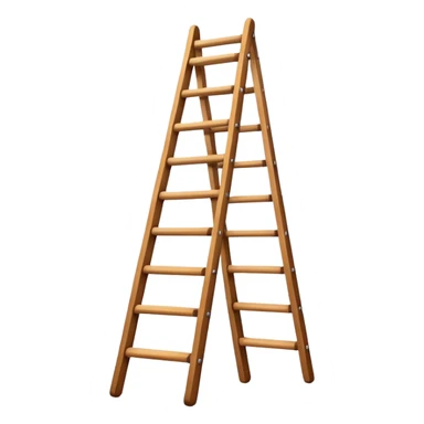 straight ladder sticker