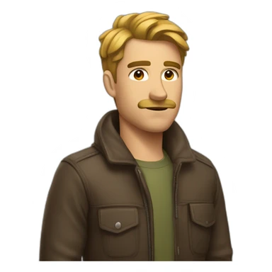 Homme qui vise bien sticker