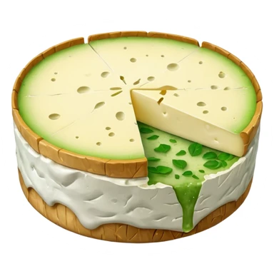 moldy brie cheese  sticker