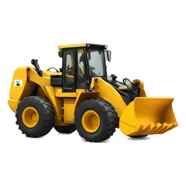 create a Canadian wheel loader sticker