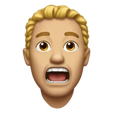 Jaw dropped  sticker