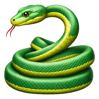Snake sticker