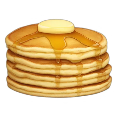 Pancake sticker