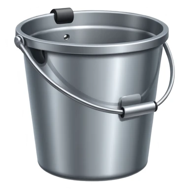 Cleaning only bucket
 sticker