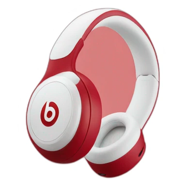 Beats Studio buds rouge sticker
