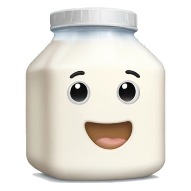 Gallon of milk sticker