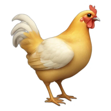 Gros poussin sticker