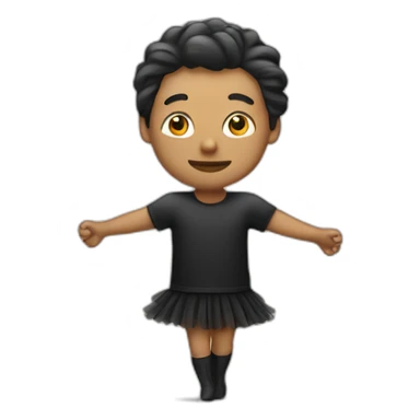 Un homme en tutu sticker