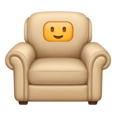 comfy armchair sticker