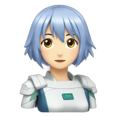 Rei ayanami sticker