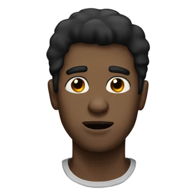 black haired guy with a booger sticker